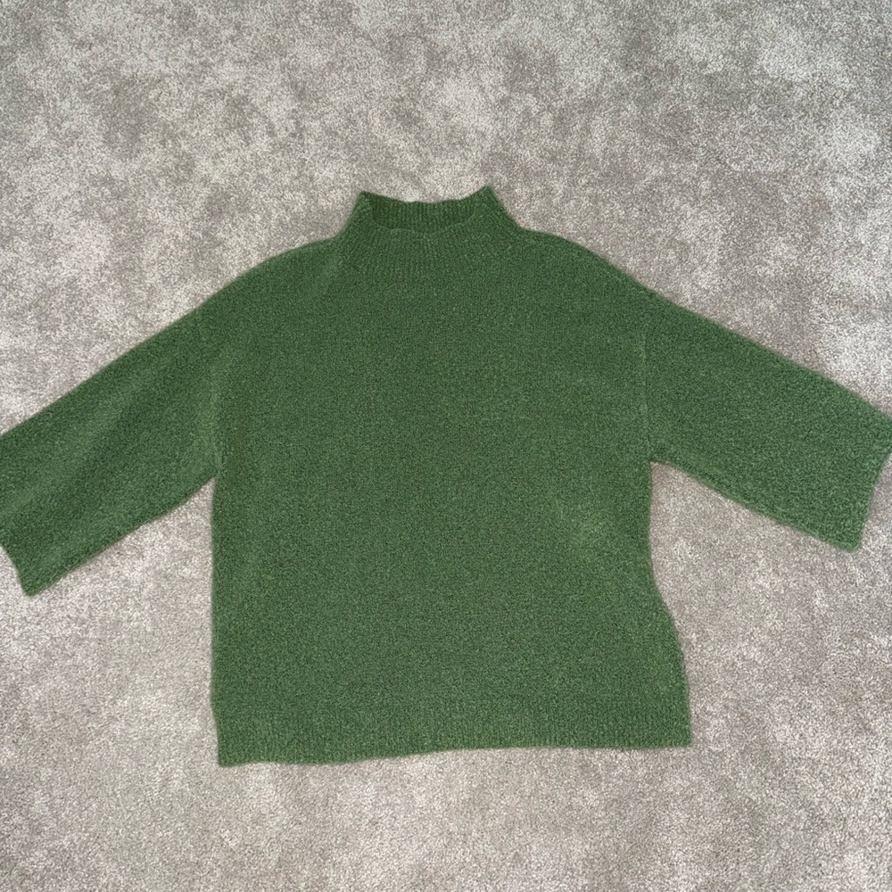 Abercrombie & Fitch Forest Green Turtleneck Sweater